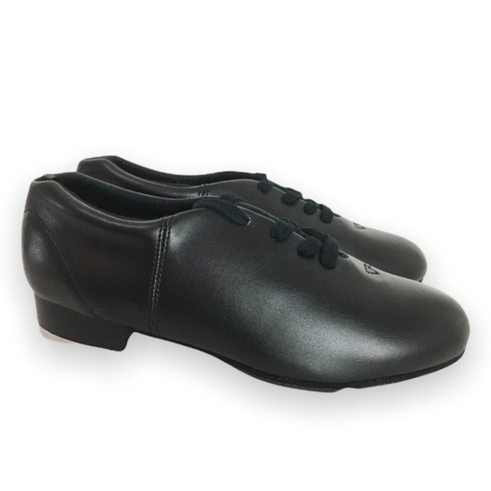 5W 5 WIDE Capezio Womens Fluid Black Lace Up Tap Dance Shoes Style‎ Model CG17